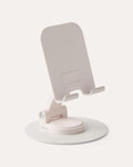 Support de téléphone de voyage pliable à rotation 360° pour bureau