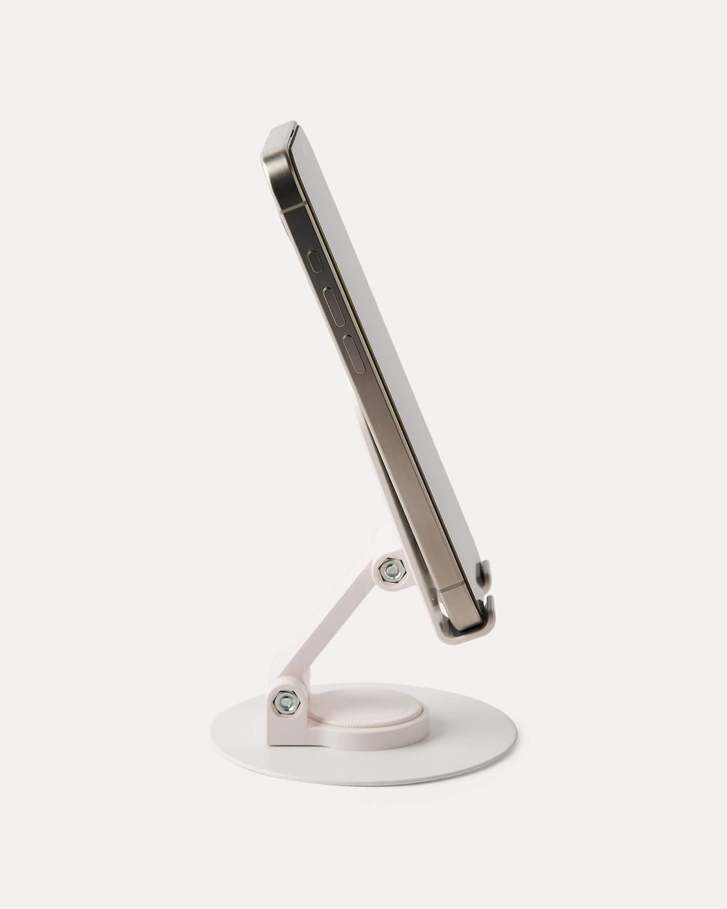 Support de téléphone de voyage pliable à rotation 360° pour bureau
