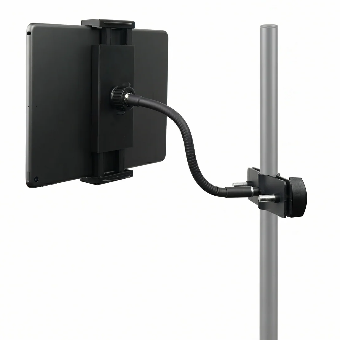 Support flexible à col de cygne de 8 pouces avec pince pour tablette/téléphone
