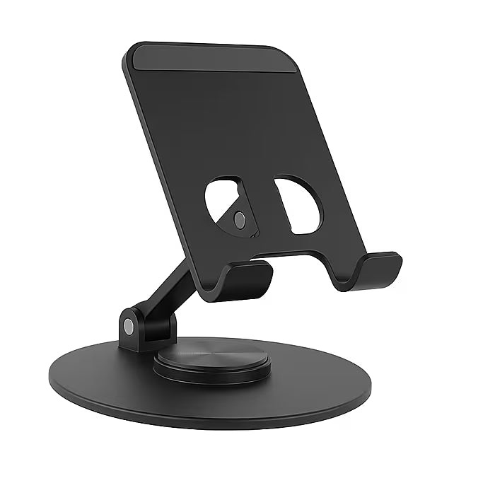 Support de téléphone de bureau réglable, pliable à rotation 360°